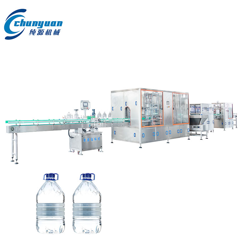 大瓶水灌裝生產(chǎn)線(xiàn)